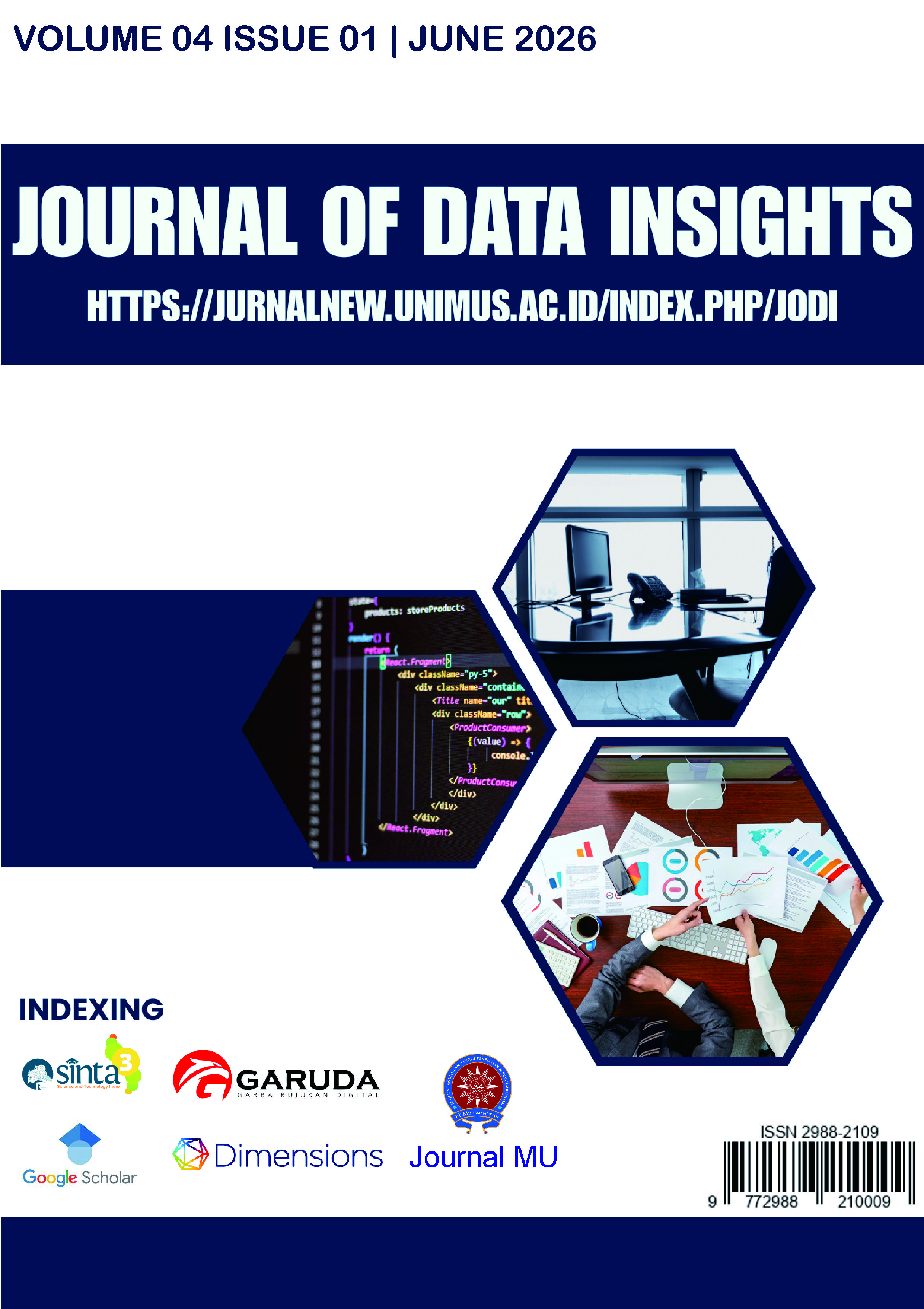 					View Vol. 4 No. 1 (2026): Journal of Data Insights
				